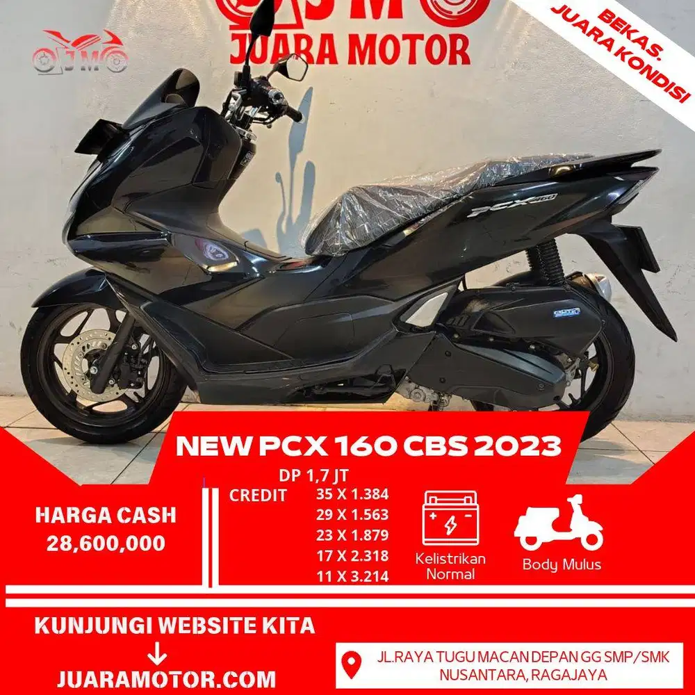 NEW PCX 160 CBS 2023 PAJAK PANJANG KONDISI ISTIMEWA TERAWAT