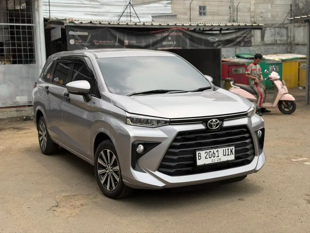(Cash) Avanza 1.5 G CVT 2023 Silver Tua Pajak1/27 Km63rb Record