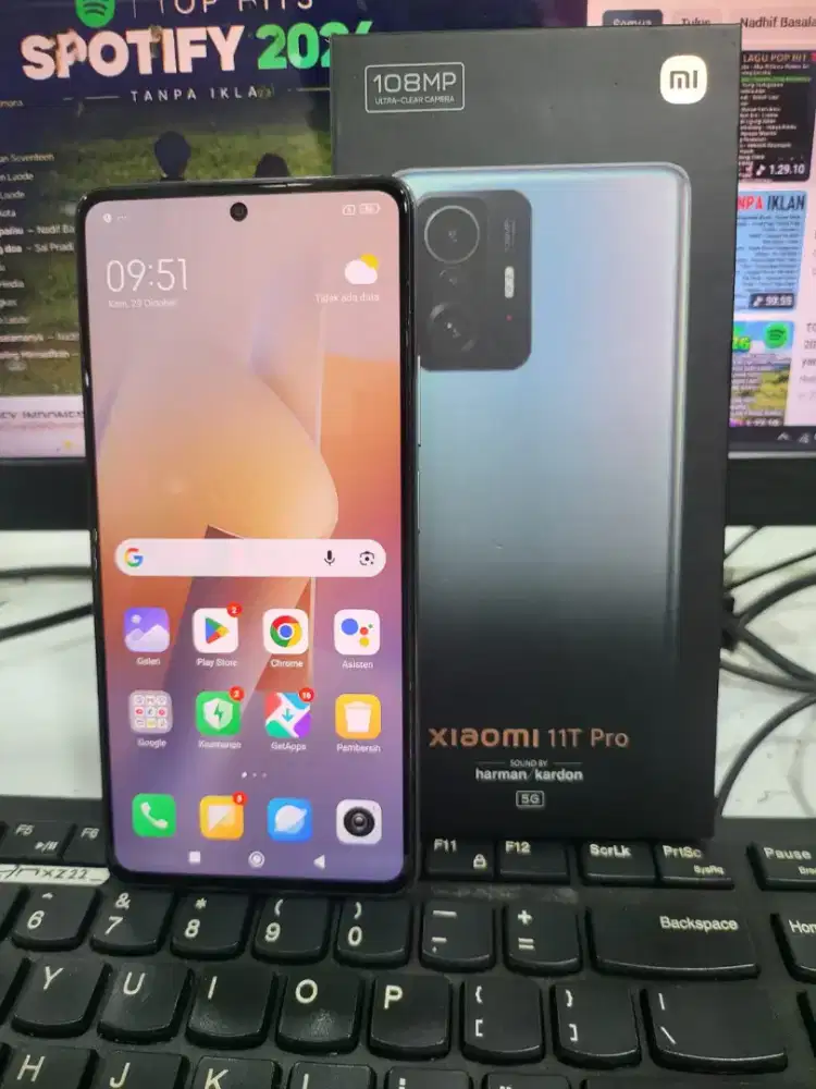 Xiaomi 11T pro 5G  8/256 fulset .