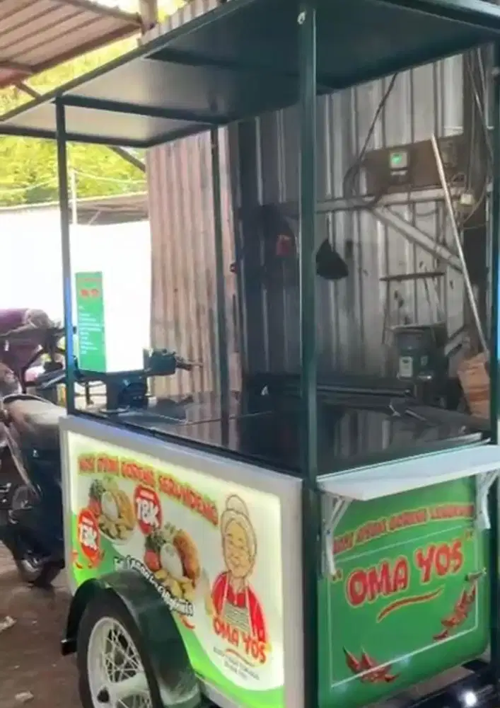 Gerobak Motor Jualan Yamaha Mio