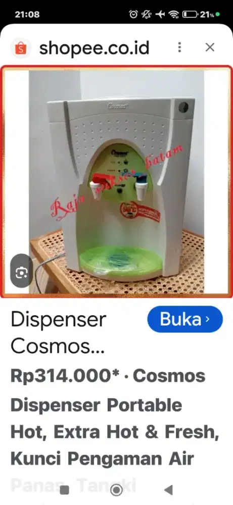 Dispenser cosmos