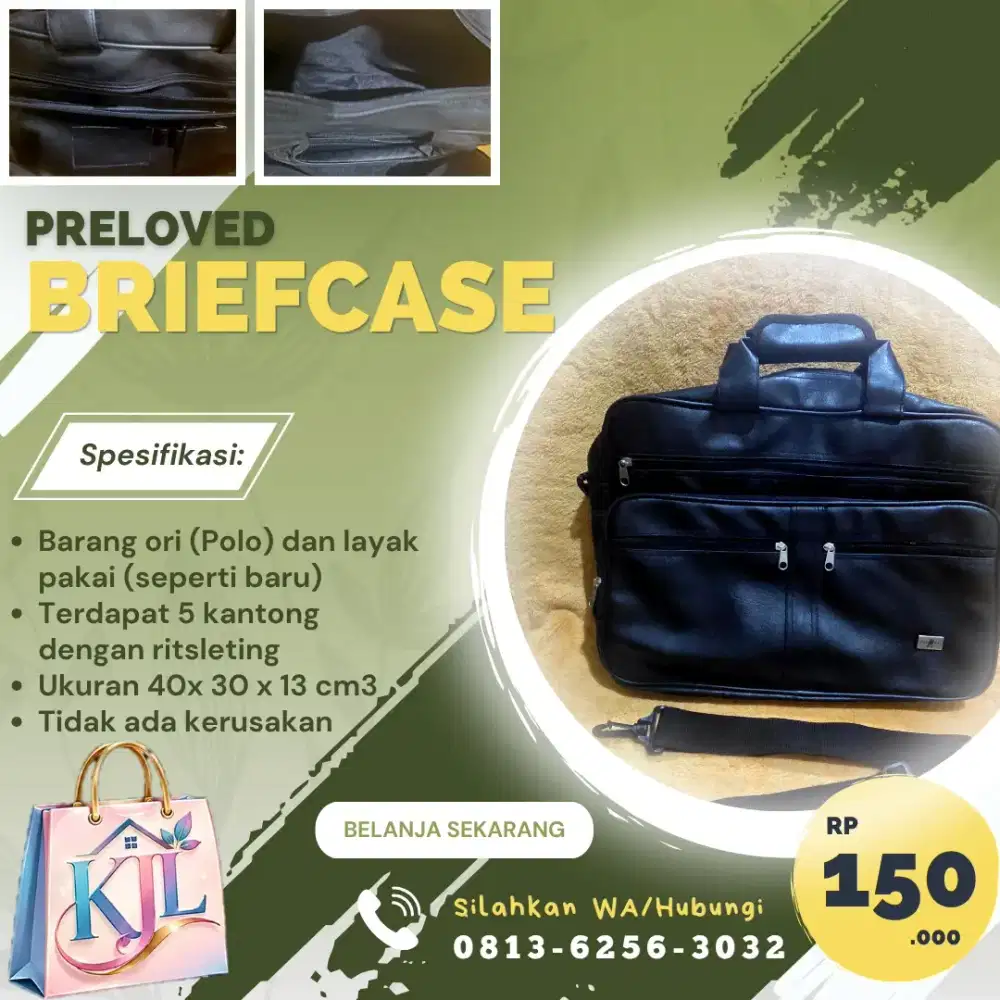 Tas kerja pria import