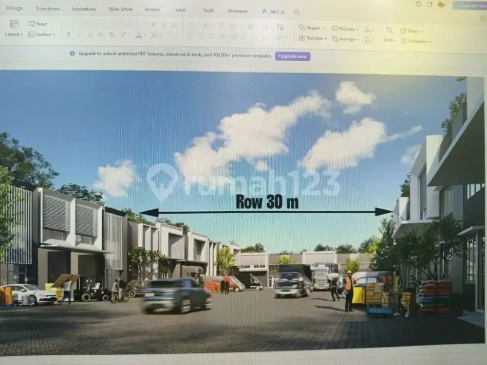 Jual Gudang The City Bizpark Manado