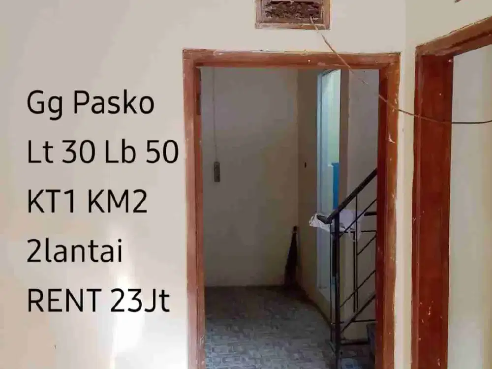 Rumah Pusat Kota Sekitar Pasirkoja