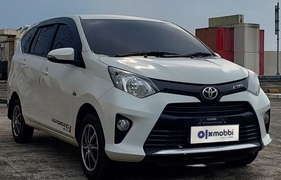 Angs 95 Rb Toyota Calya 1.2 G Bensin-AT Putih 2019