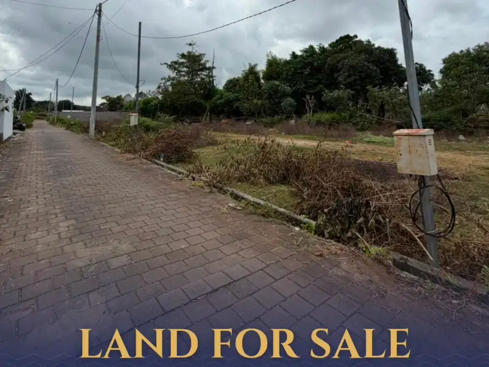 Tanah strategis di kawasan villa Ungasan dekat pantai melasti   nilai investasi tinggi.