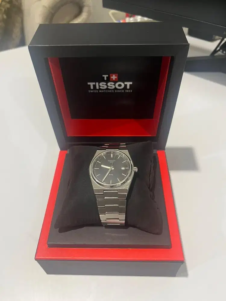 JAM TANGAN SWISS TISSOT PRX QUARTZ (GARANSI RESMI)