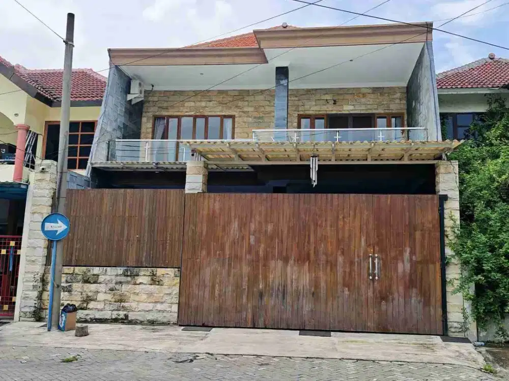 Rumah Murah 2 Lantai Tusuk Sate siap Huni di Siwalankerto Permai, Wonocolo, Sby Selatan