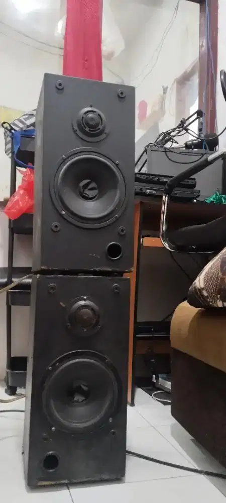 Speaker pasif 6 inch double