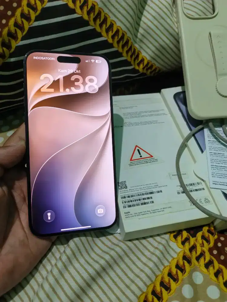 Iphone 15 Promax 256gb iBox Fullset Original