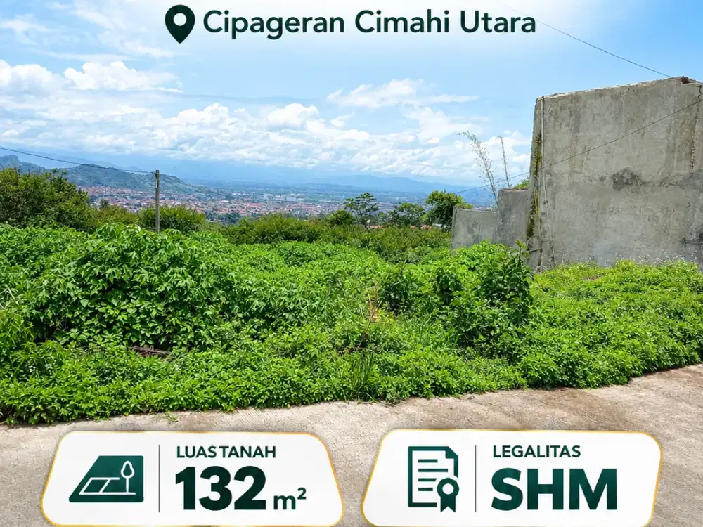 Tanah Siap Bangun Kawasan Cipageran Asri