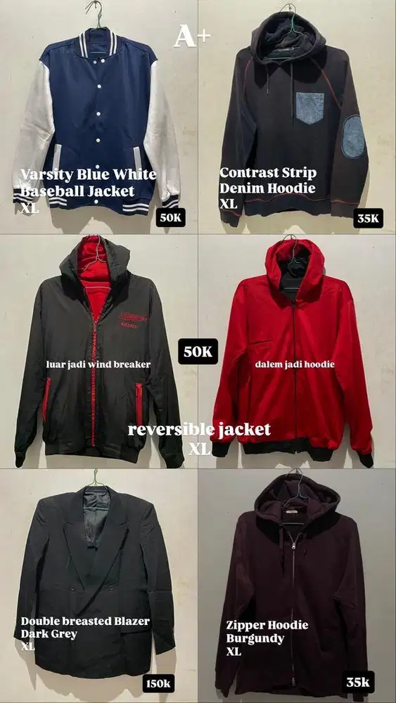 Baju Celana Jaket Hoodie