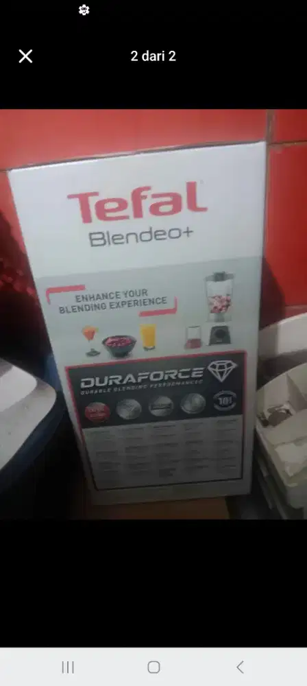 Blender Tefal Dijamin baru