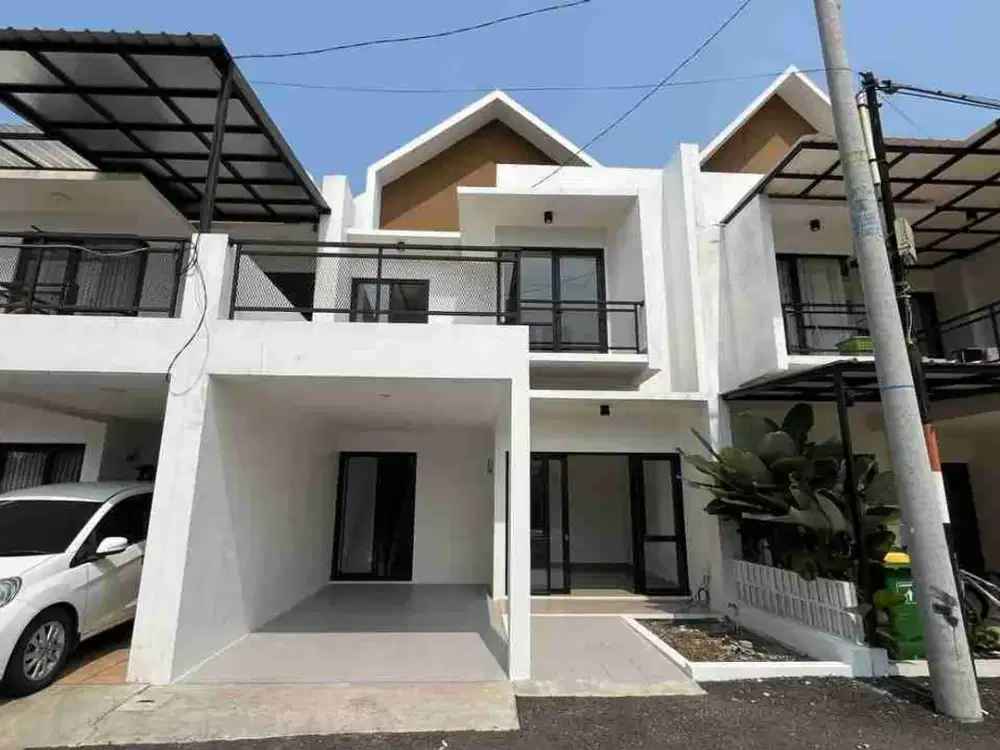 DP 2 JUTA ALL-IN Rumah Baru 2 Lantai Scandinavian di Cluster Cipamokolan Rancasari