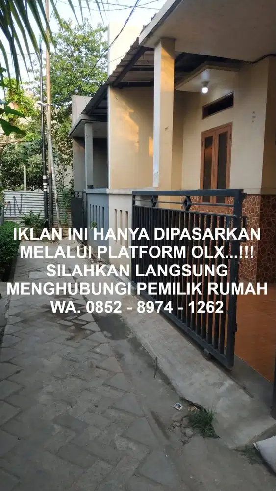 Sewa Rumah Perbulan 1,7jt (Ciledug Tangerang)