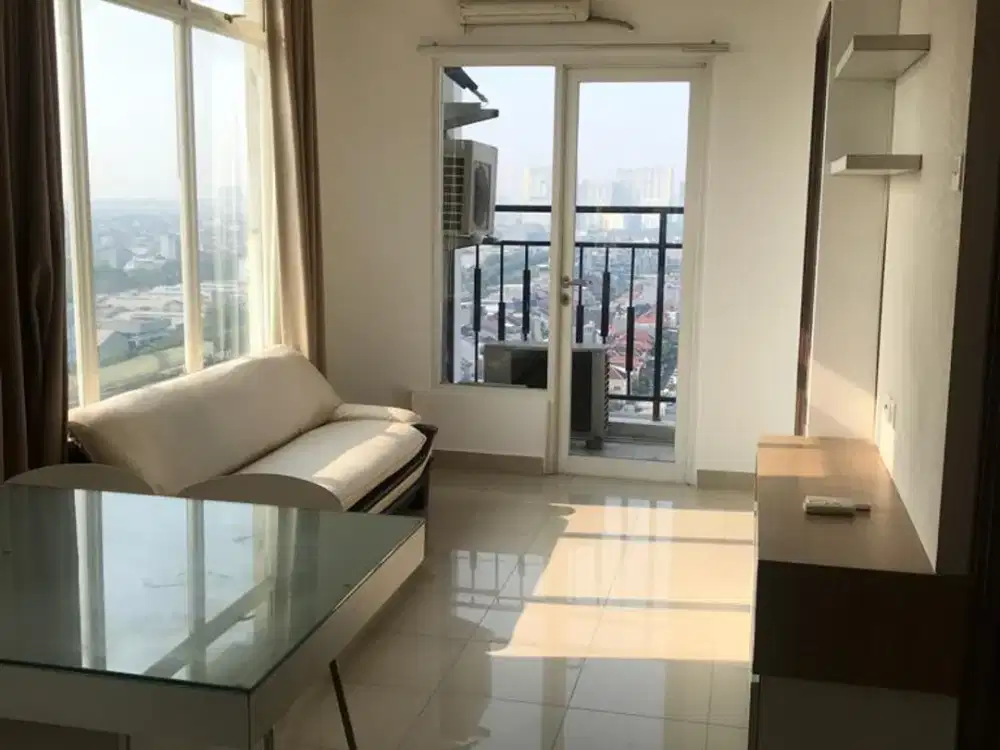 Dijual Apt Sunter Icon Tower East Posisi Hook Semi Furnished Rapi Parkir Gratis Tanpa Batas Waktu