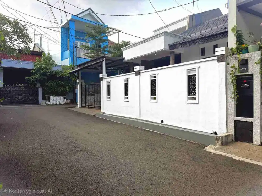 Jual Di bawah Harga Pasaran Rumah Di Buaran Jakarta Timur Dalam Cluster