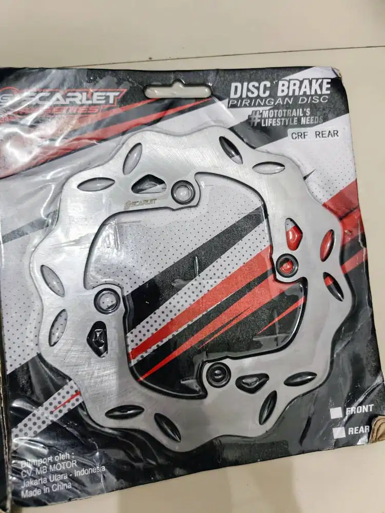 piringan cakram discbrake honda CRF set depan belakang