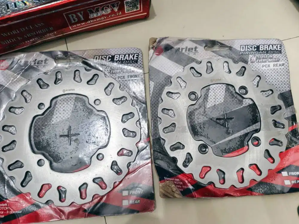 piringan cakram discbrake honda PCX set depan belakang