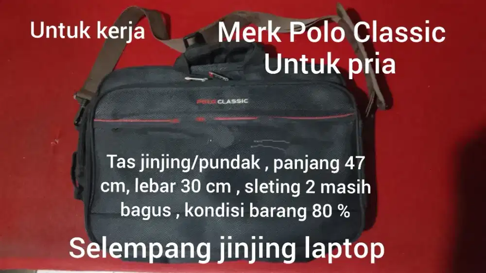 Tas selempang  merk polo classic