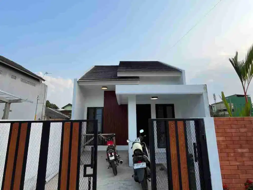 Rumah Baru Minimalis  di Cibiru Komplek Permata Biru Harga 495 Juta