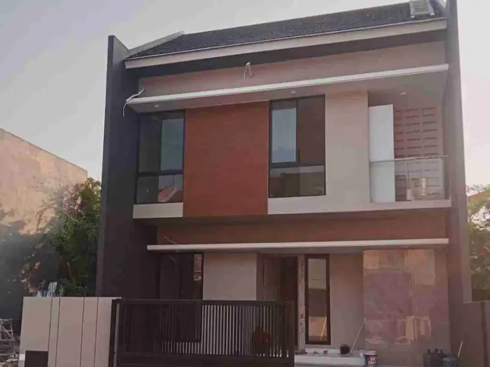 jual rumah baru 2 lantai