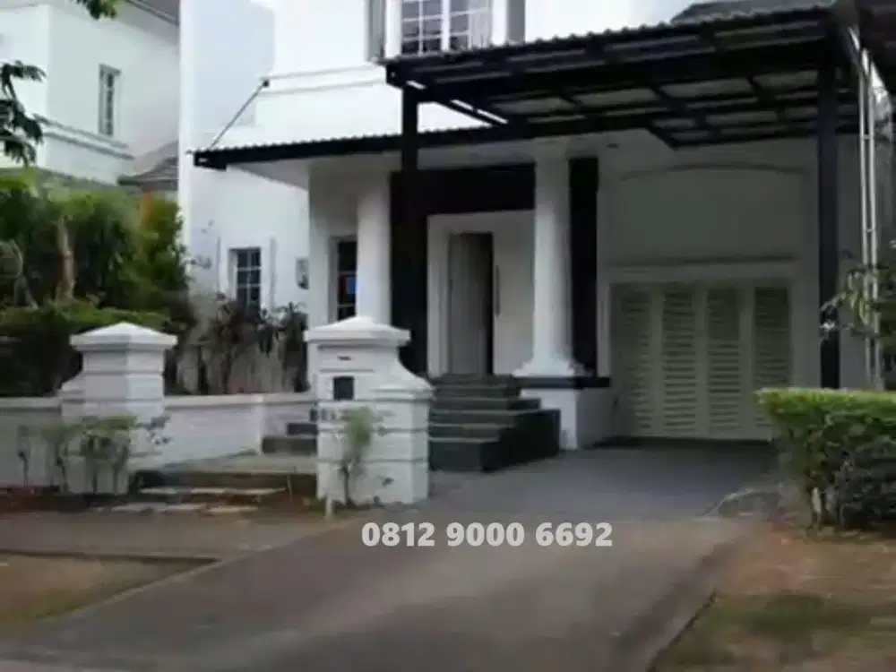 Dijual Rumah ada Kolam Renang de Maja de Park BSD City Tangerang