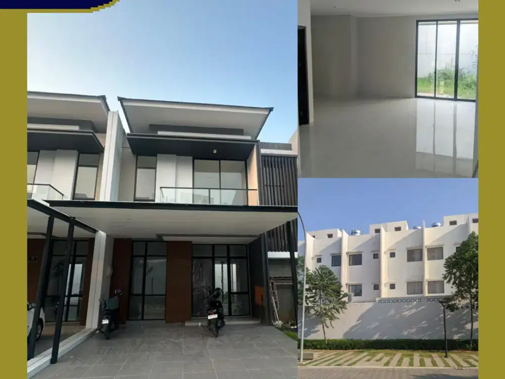 Dijual Murah Rumah Pik2 Luas 8X20 Kosongan 3+1 Kamar Tidur