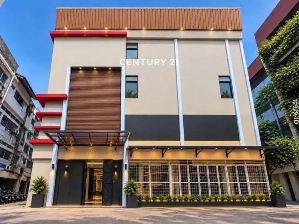 Gedung Komersial 5 Lantai Strategis Di Kawasan Bisnis Jakpus