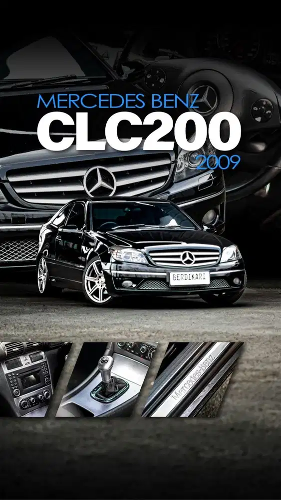 Mercedes Benz CLC200 coupe w204 2009