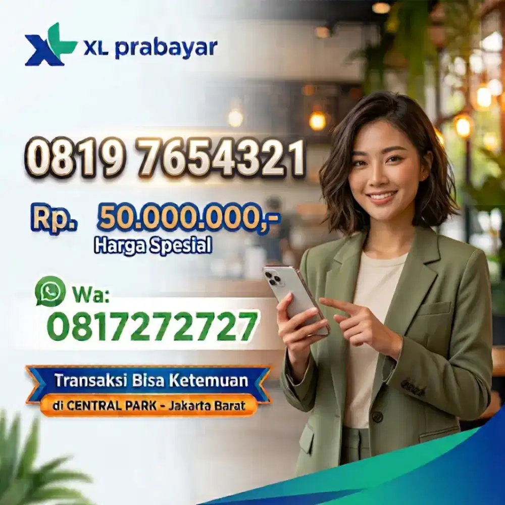 NOMOR CANTIK XL 7654321