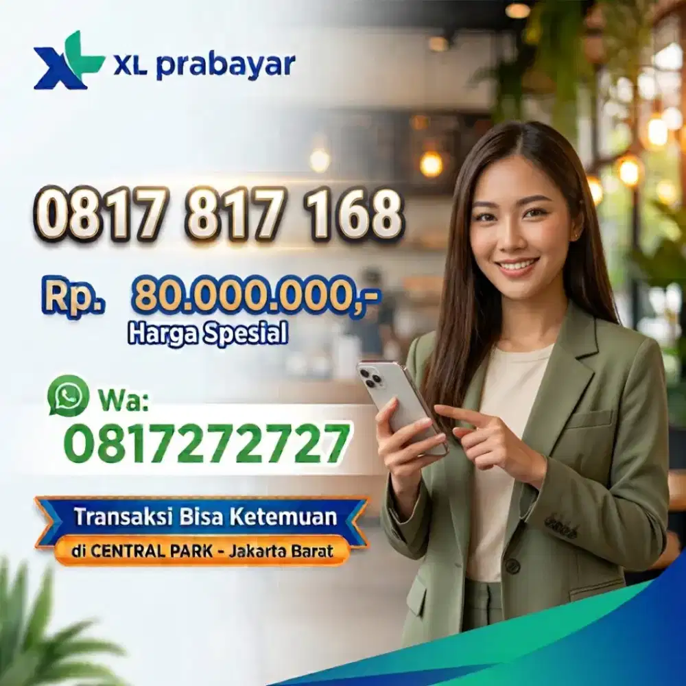 NOMOR CANTIK XL 168