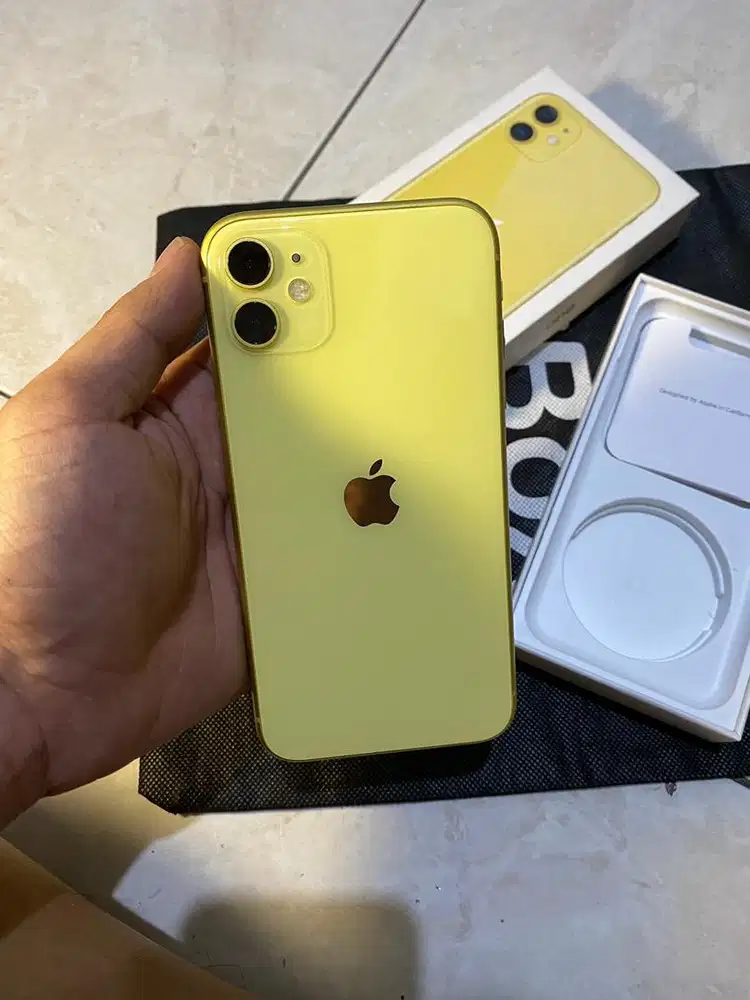 Iphone 11 128gb resmi beacukai Yellow