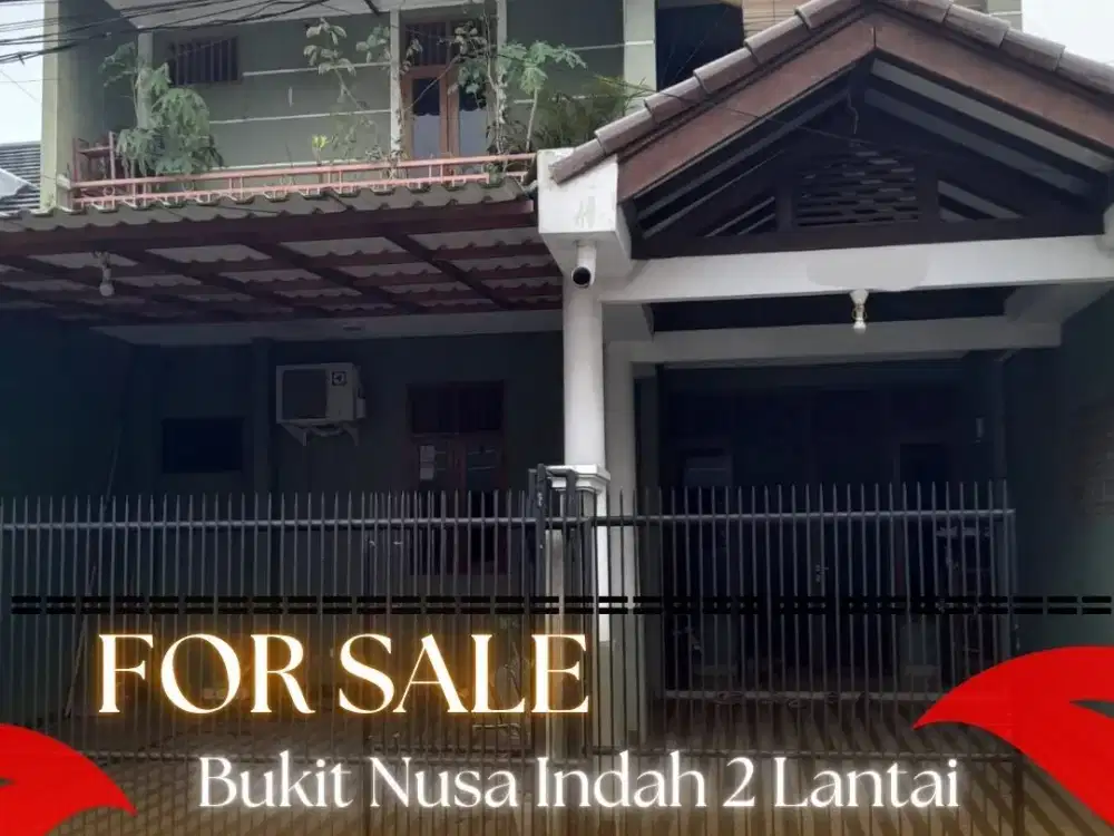 Dijual Rumah 2 Lantai di Bukit Nusa Indah – Rp1,4 Miliar