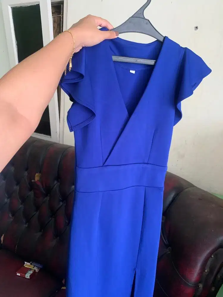 Long dress navy sexy