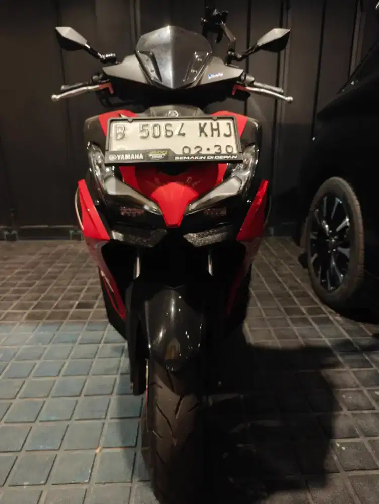 Yamaha Aerox Alpha, KM 4rb, Pjk hdp pjg, Srt2 lengkap, Like new