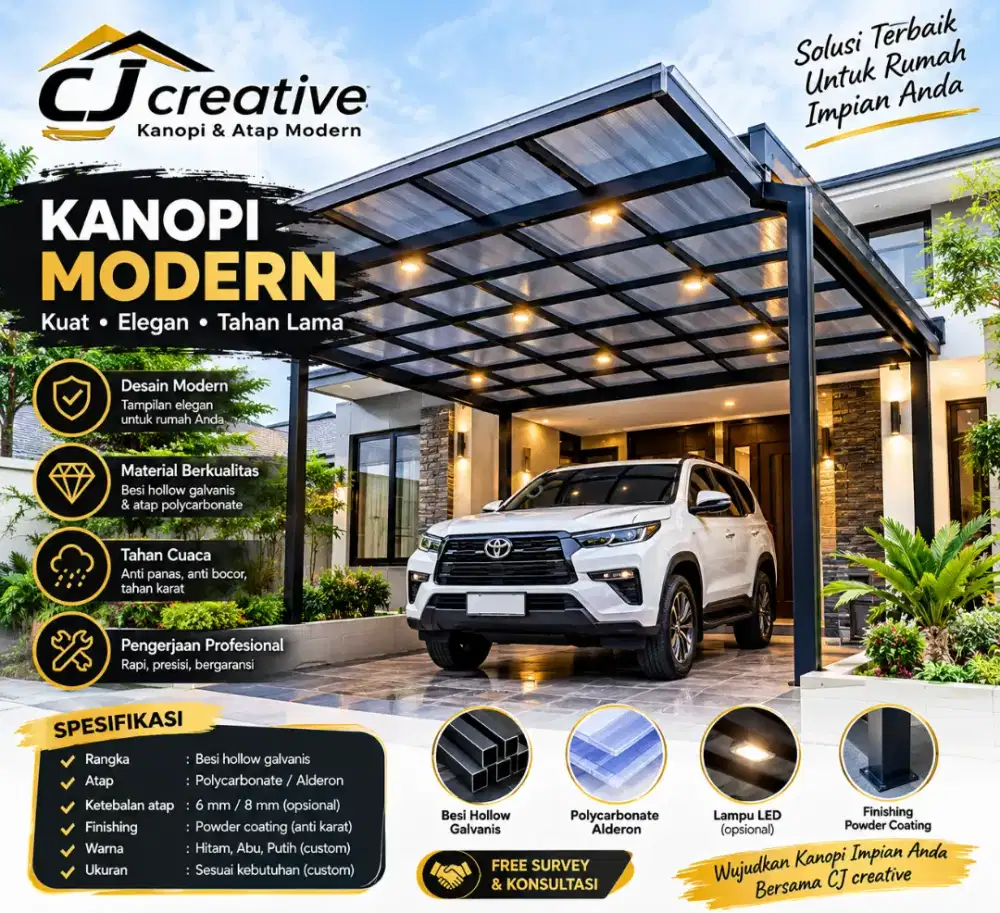 Jasa Pembuatan Kanopi