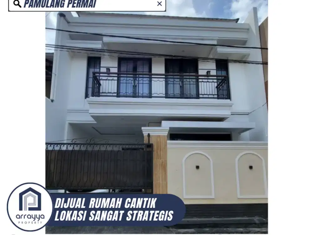 DIJUAL RUMAH CANTIK SEMI FURNISH DI PAMULANG PERMAI (DM113)