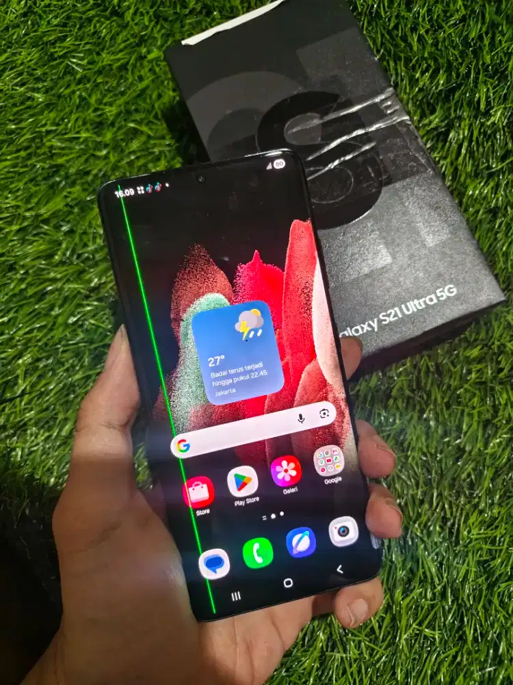 Samsung S21 ultra 5g 16/512 resmi sein