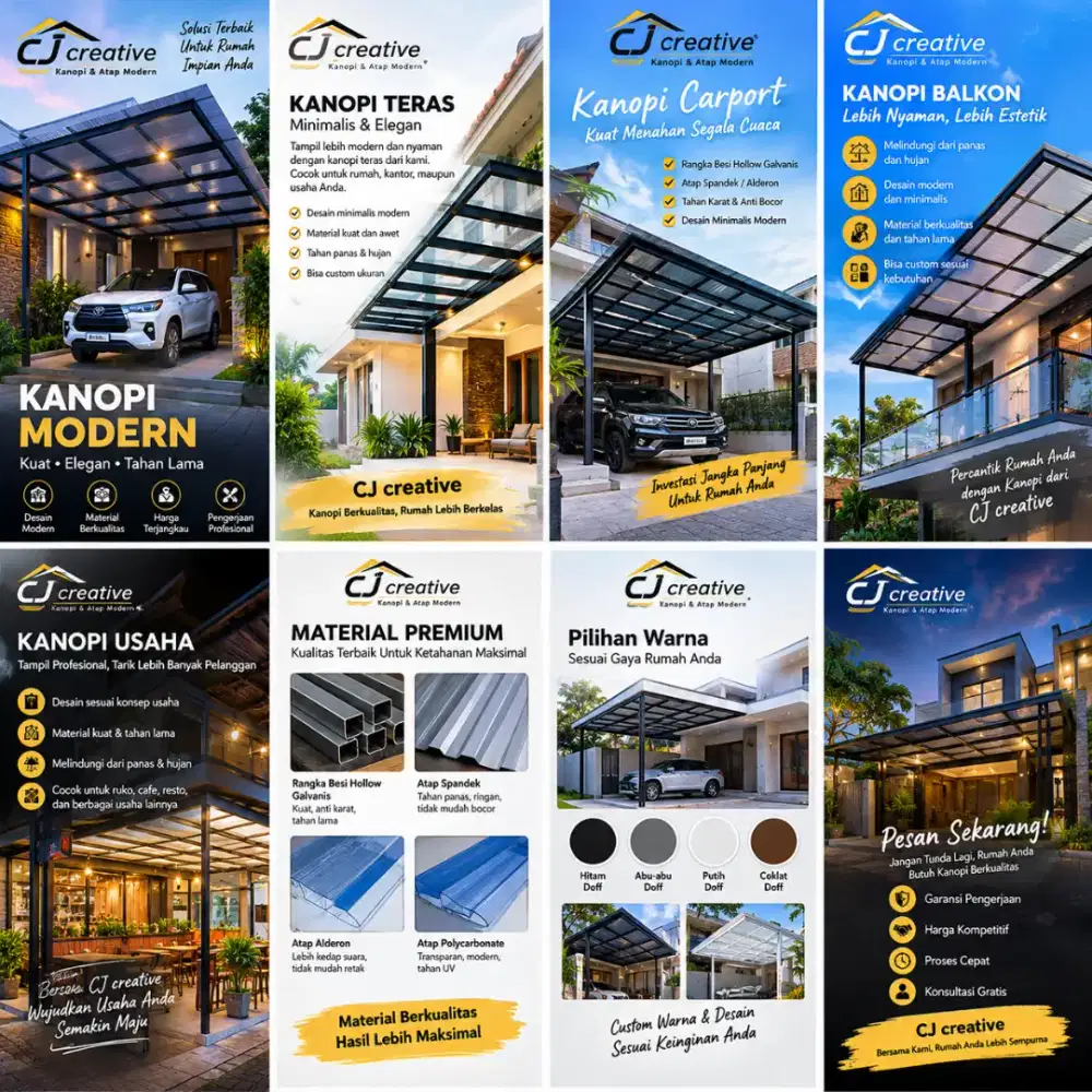 Jasa Pembuatan Kanopi dan mezzanine