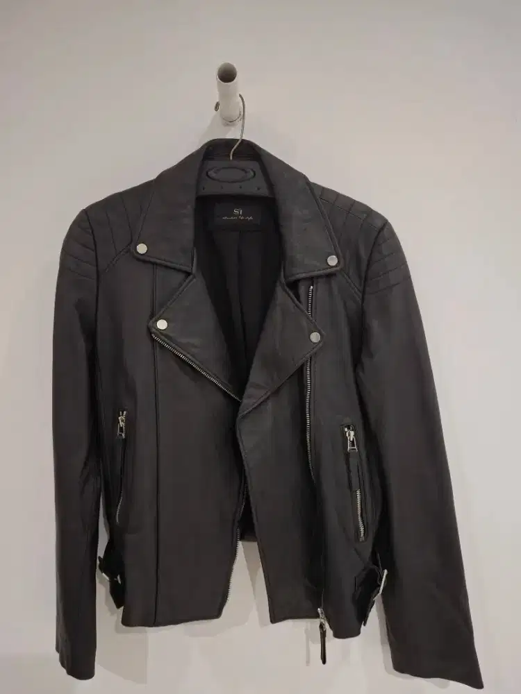 Jaket Kulit Ramones Italy