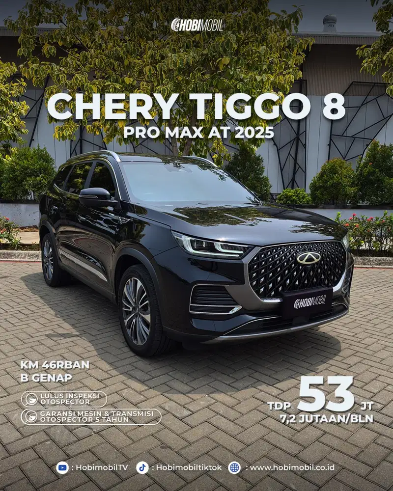 Chery Tiggo 8 Pro Max AT Thn 2025