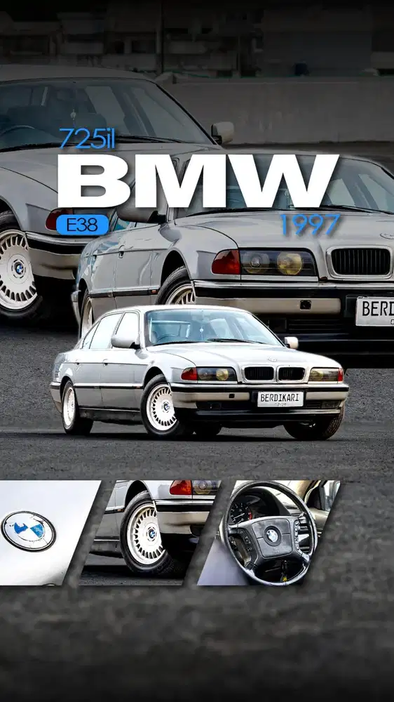 BMW 735iL E38 Automatic 1997 Double Glass