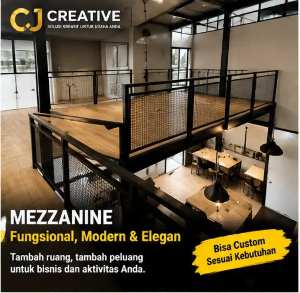 Jasa Pembuatan Kanopi dan mezzanine