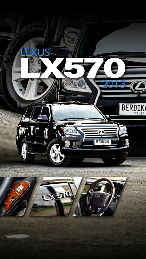 Lexus LX 570 ATPM facelift NIK 2013