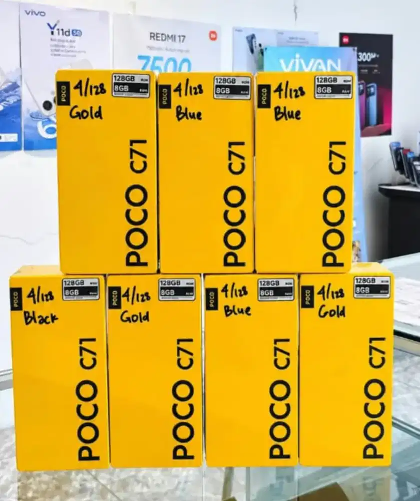 Poco C71 4+4/128GB Baru SegelBox