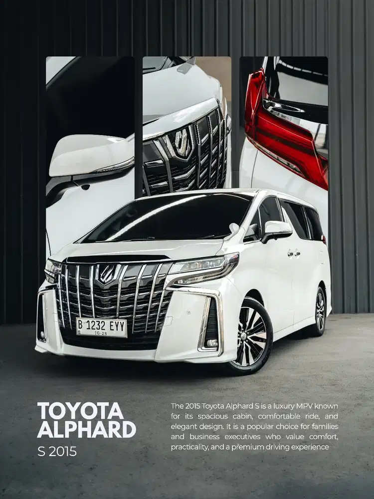 Toyota Alphard S CBU 2015 Upgrade 2021