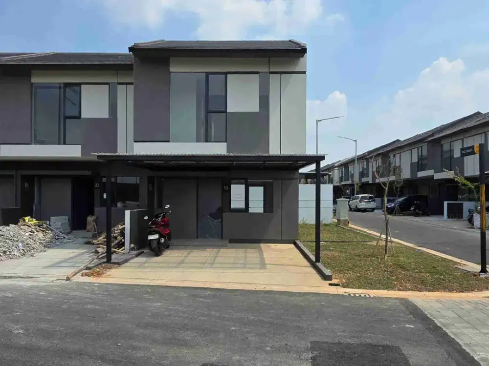 RUMAH SIAP HUNI PARK SERPONG TIPE X5 HOEK LUAS TANAH 143 m²