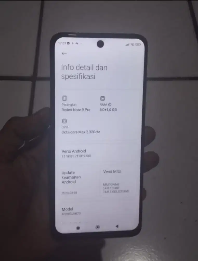 Redmi Note 9 Pro Nfc 6/64