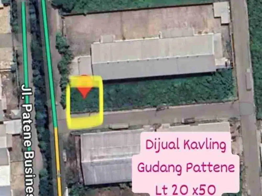 Dijual Kavling di Pergudangan 88 Makassar